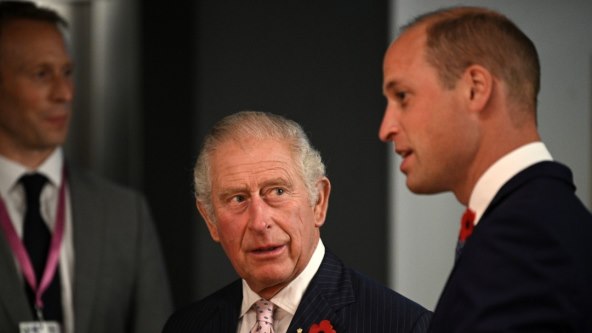 Princ William i kralj Charles