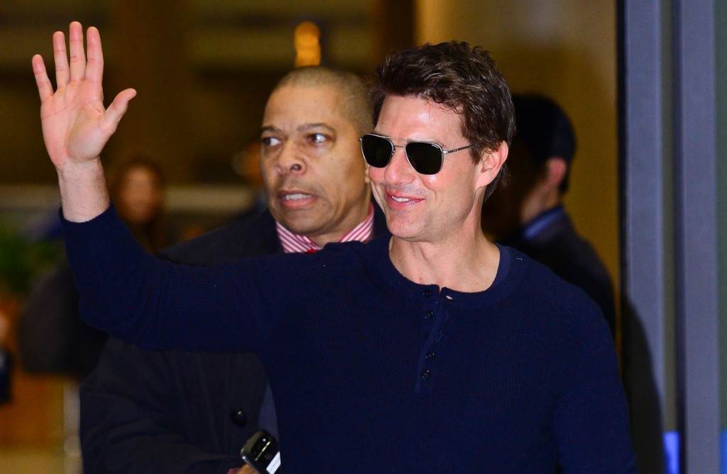 Tom Cruise helikopterom došao na premijeru Top Guna