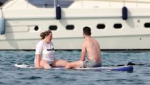 Declan Rice i Lauren Fryer.