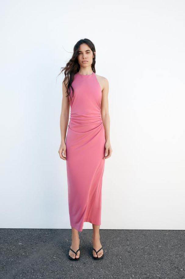 MIDI HALJINA OTVORENIH LEĐA/ZARA/29,95 EUR
