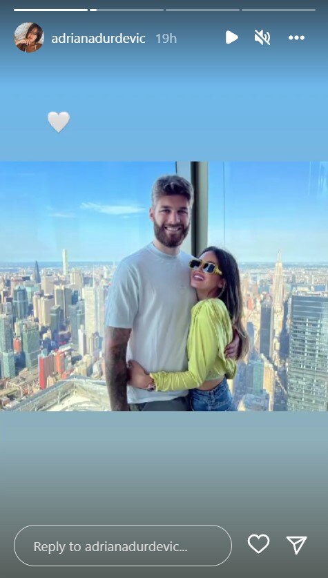 Adriana i Duje Ćaleta-Car bili su u New Yorku na medenom mjesecu