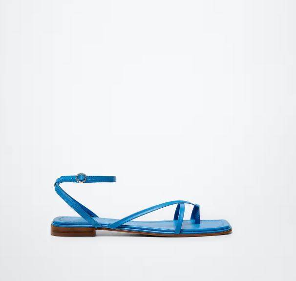 Sandale s ukrasnim remenčićima/ MANGO/ 9,94