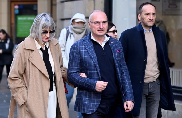 Gordan Grlić Radman sa suprugom Marijanom