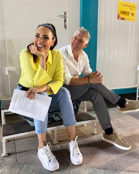 Esther Sedlaczek i Bastian Schweinsteiger