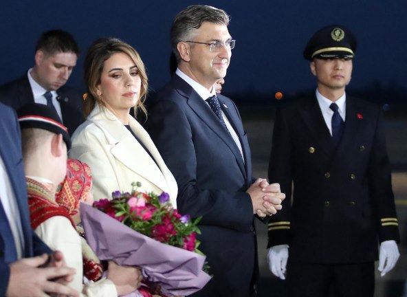 Andrej Plenković i Ana Maslać Plenković