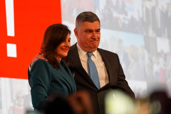 Sanja Musić Milanović i Zoran Milanović