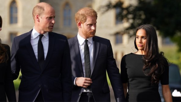 Princ William i Meghan Markle