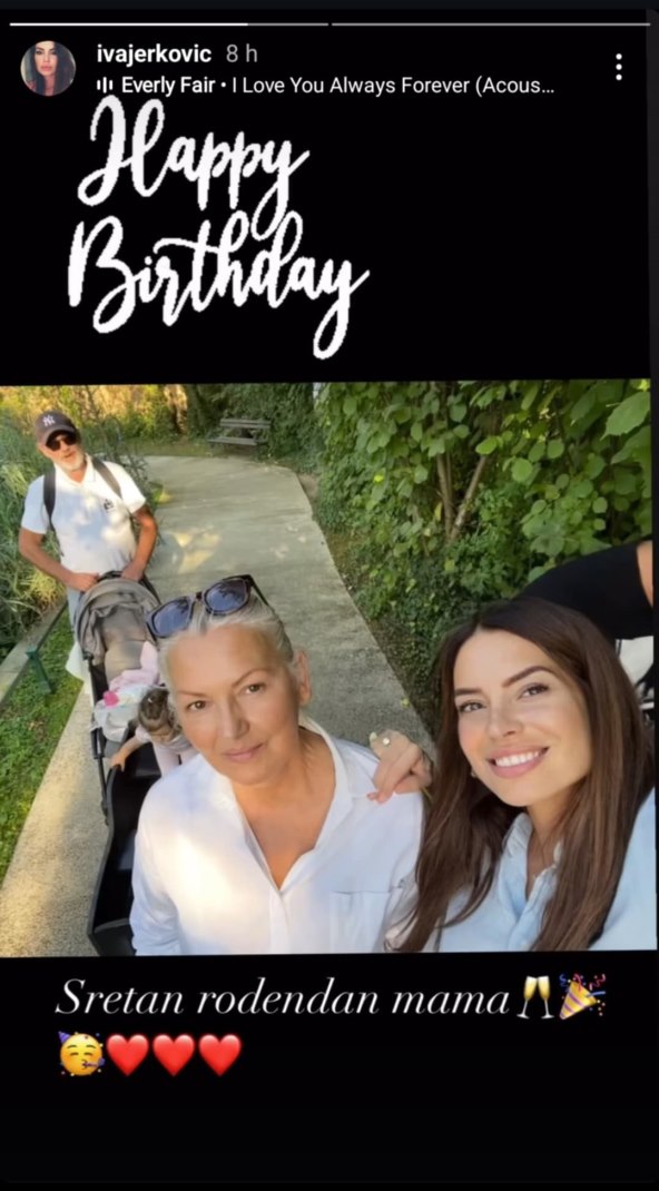 Iva Jerković s mamom