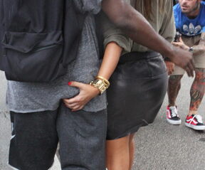 Kim Kardashian i Kanye West: igre ispod kišobrana  