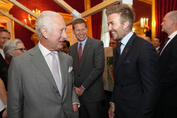 Kralj Charles i David Beckham