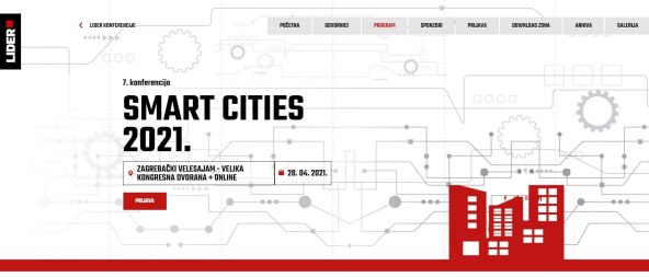 KONFERENCIJA SMART CITIES 2021 Implementacija pametnih rješenja u praksi