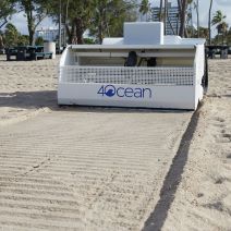 ROBOT ZA ČIŠĆENJE PLAŽE Dizajniran je za prikupljanje najmanjih komadića smeća