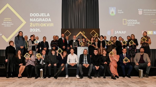 Dobitnici nagrade Žuti okvir 2021.