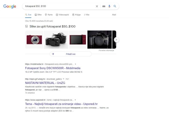 BOLJI REZULTATI: Vaše pretraživanje može biti još preciznije