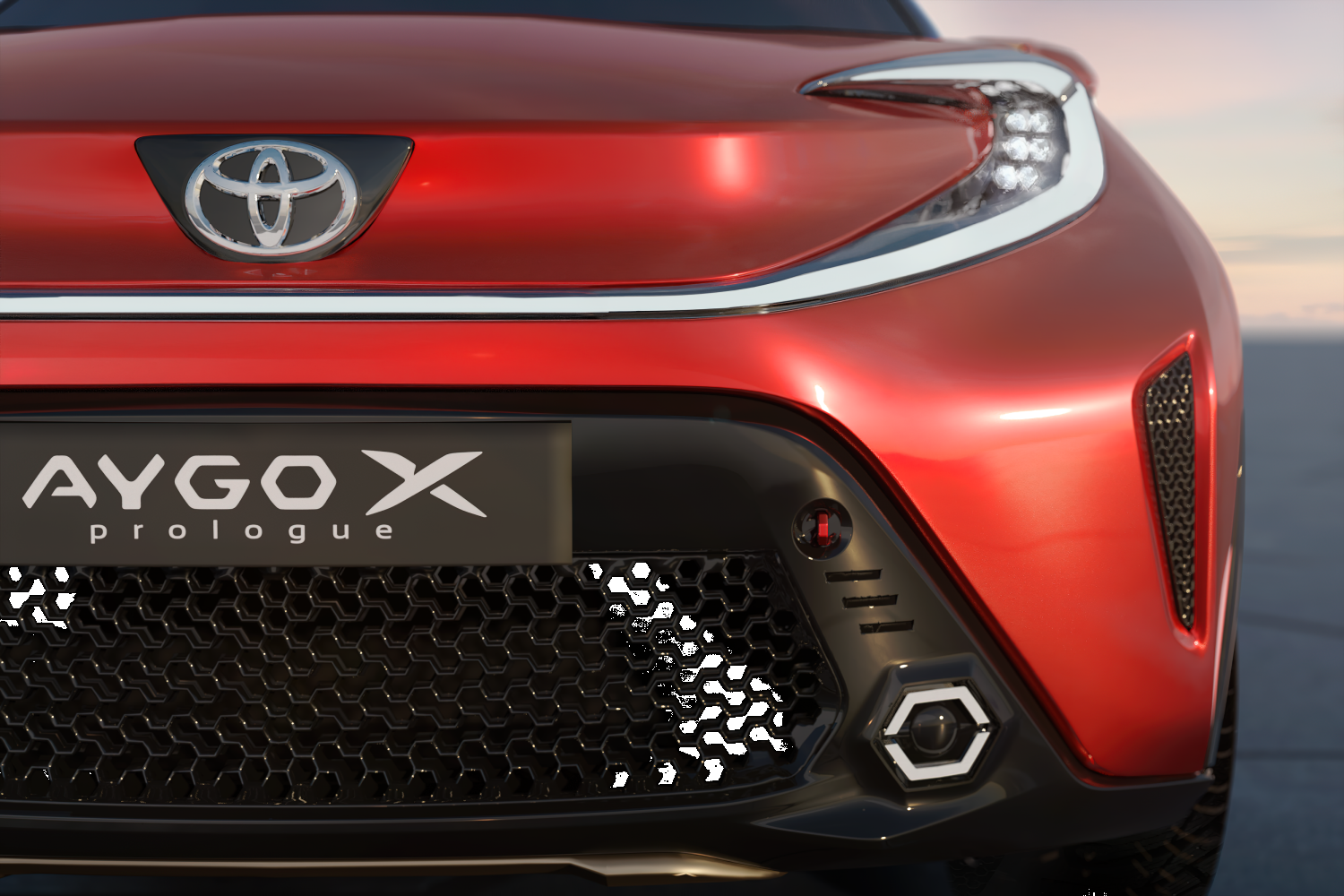 AYGO X PROLOGUE: U vanjski retrovizor smještena je kamera