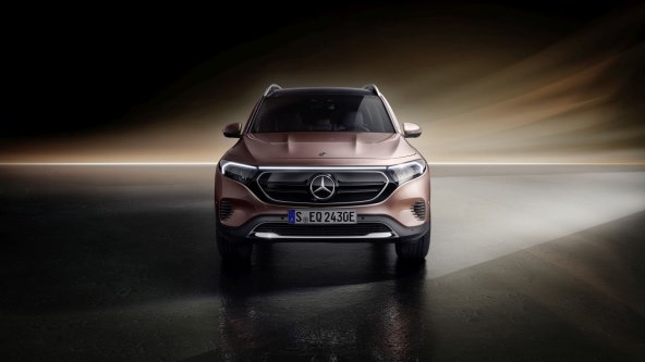 SEDMEROSJED KAO OPCIJA: Električni Mercedes EQB u trećem redu omogućuje sjedenje osobama do 1,65 metara visine