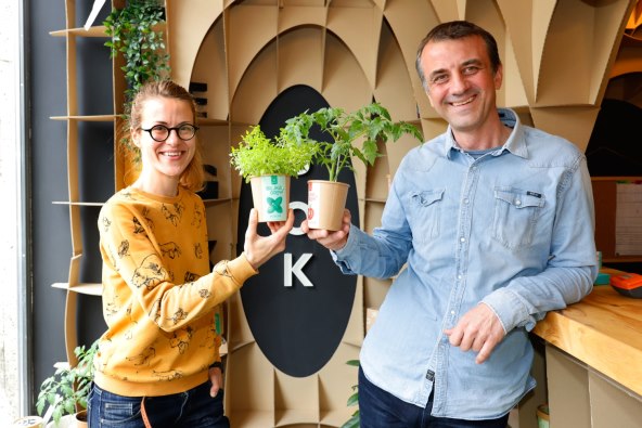 Krešimir Madunović iz Iskona i Marina Andrijašević iz Biljkoboraca