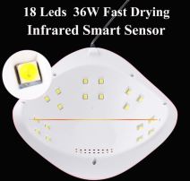 URADI SAM Profesionalna USB LED lampa za nokte