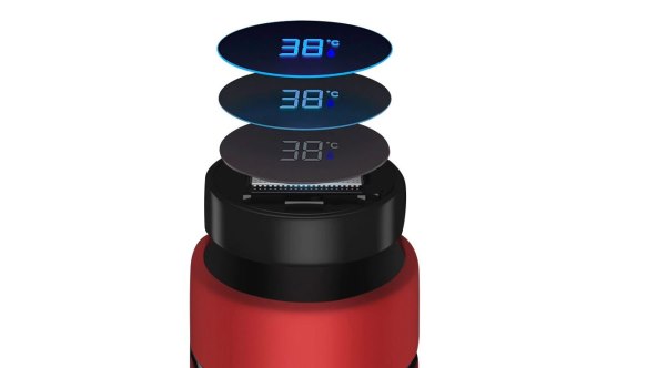 SAMO ZA LJUBITELJE TESLE Termosica s digitalnim mjeračem temperature