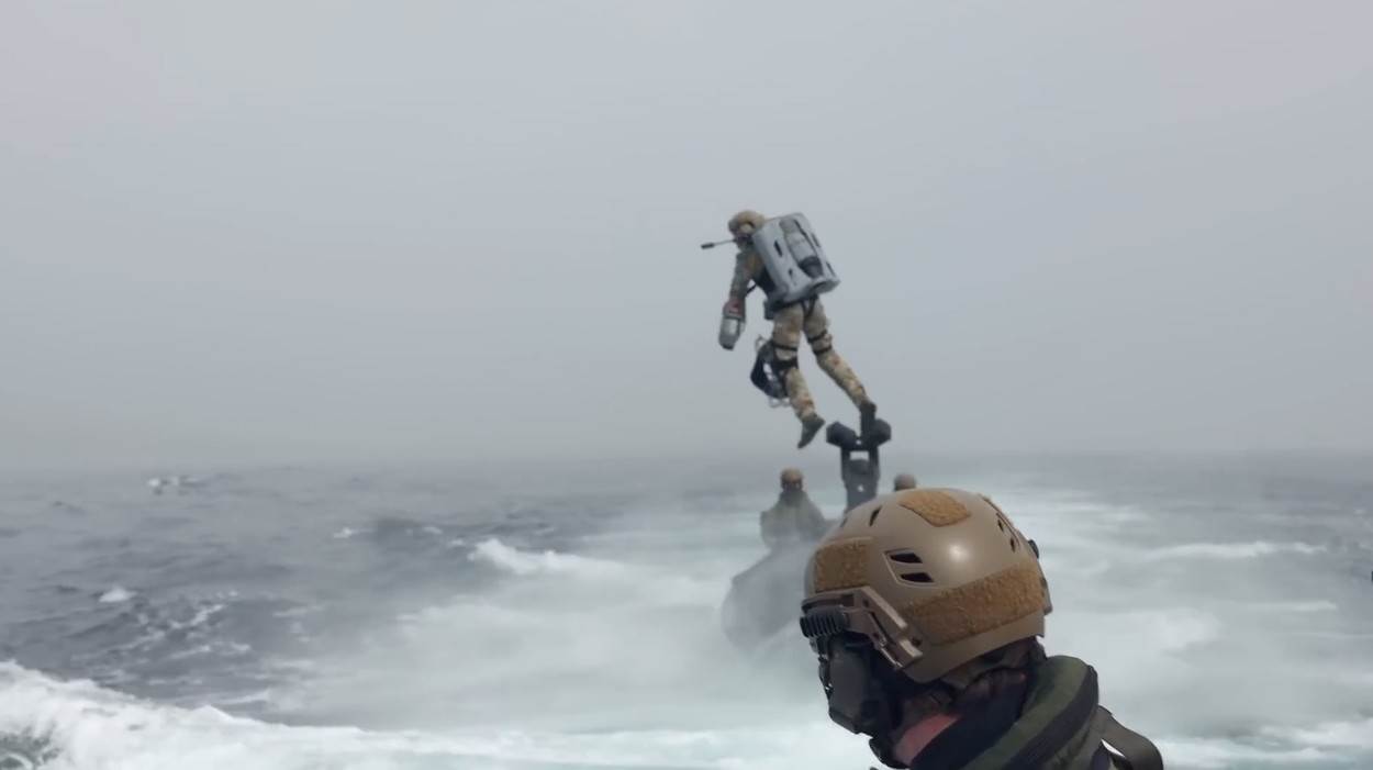 JETPACK DEMONSTRACIJA Marinci će ovime gusarima utjerati strah pod kožu