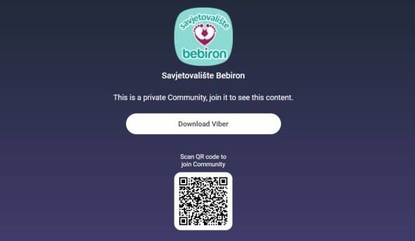 SAMO ZA MAME Nova Viber zajednica u Hrvatskoj