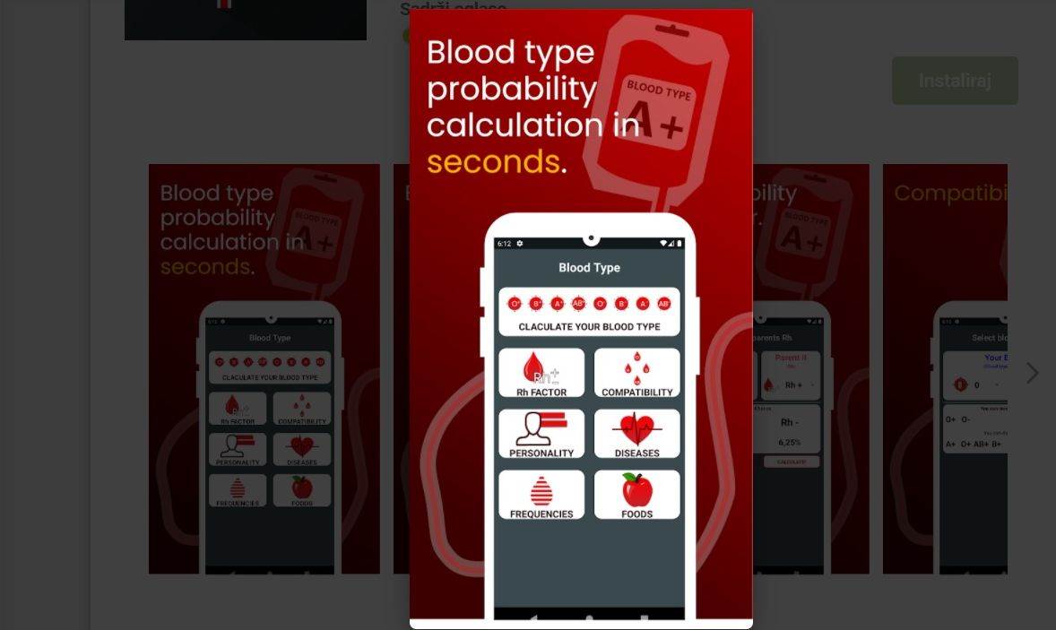 Kompatibilnost krvne grupe i mogućnost doniranja krvi