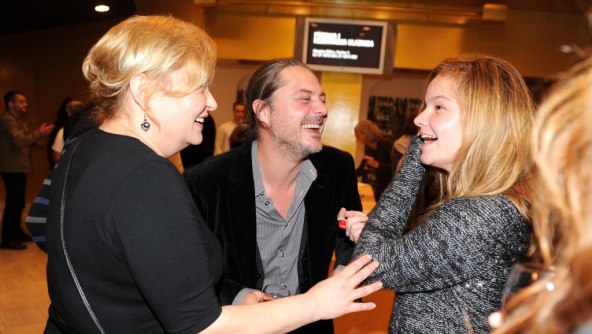 Kristijan Ugrina, Ksenija Marinković i njihova kći Korana Ugrina