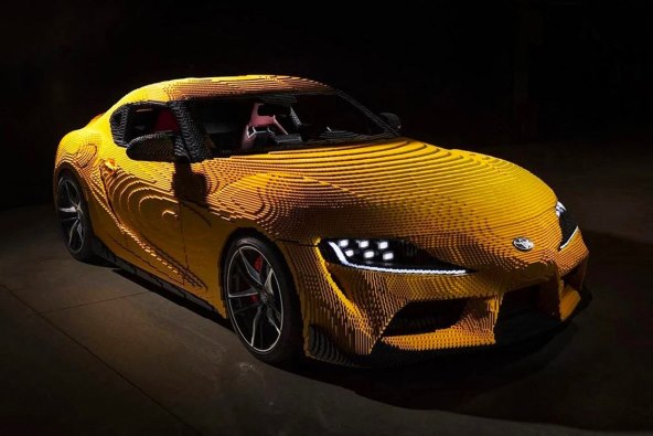 Toyota GR Supra Lego kockice (6)