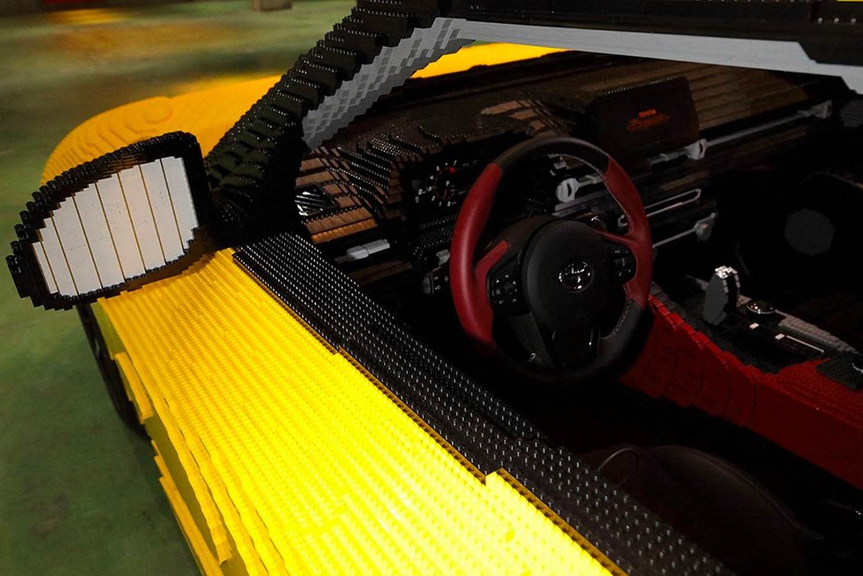 Toyota GR Supra Lego kockice (3)