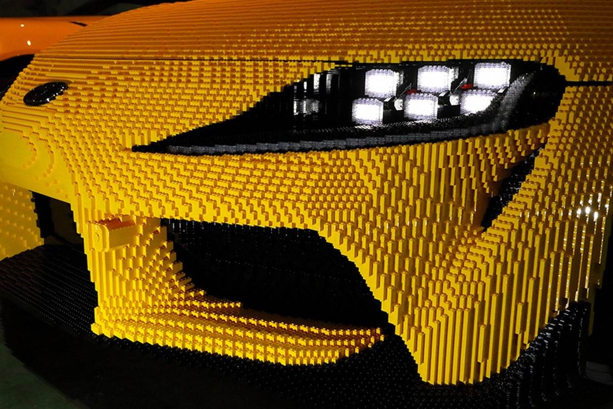 Toyota GR Supra Lego kockice (11)