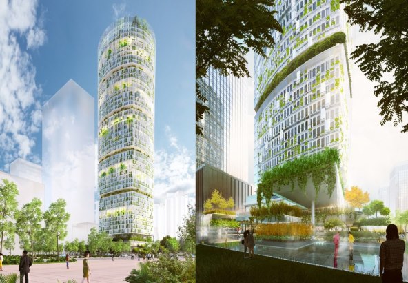 Jian Mu Tower Shenzhen