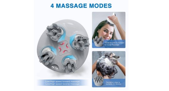 Homiee masažer za glavu 2