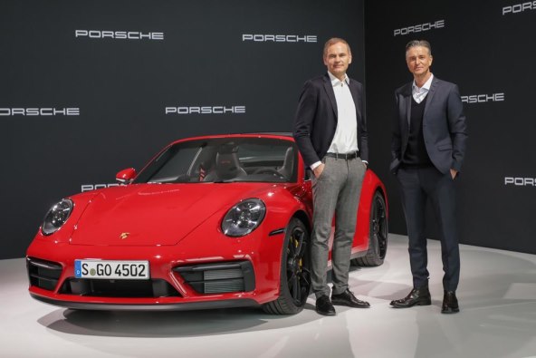 Porsche 911 Targa 4 GTS, Oliver Blume i Lutz Meschke.jpg