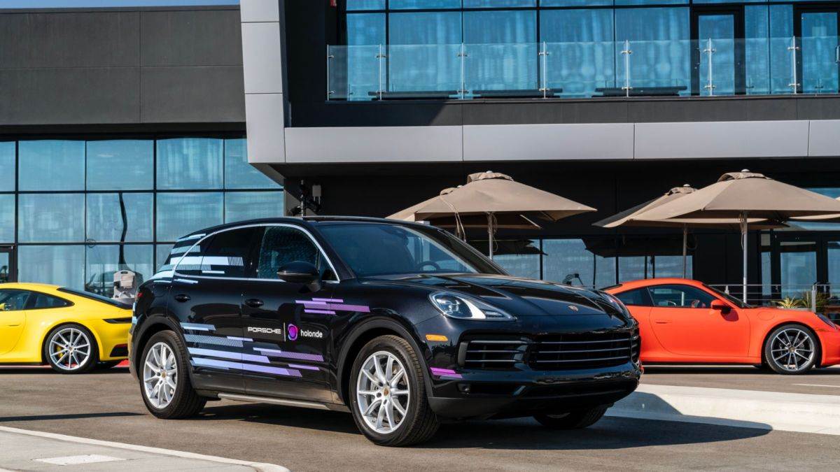 Posche Cayenne S, Holoride, Cosmic Chase, Porsche Experience Center, Los Angeles.jpg