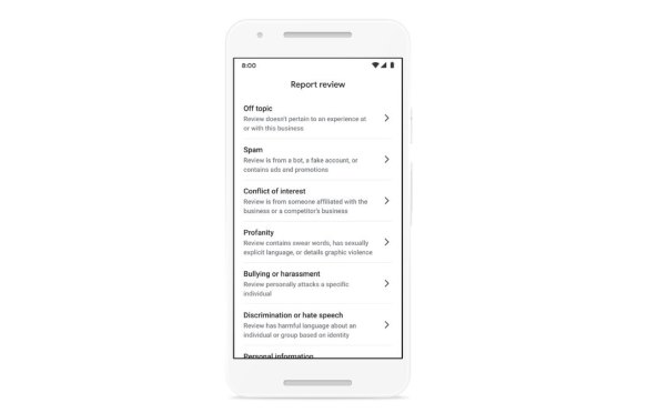 Prijavite recenziju Google Maps.jpg