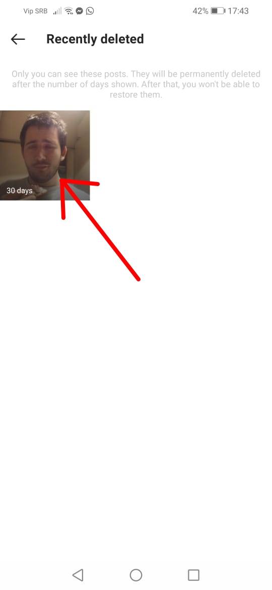 IZBRISALI STE INSTAGRAM OBJAVU: Nema brige, možete ju vratiti natrag