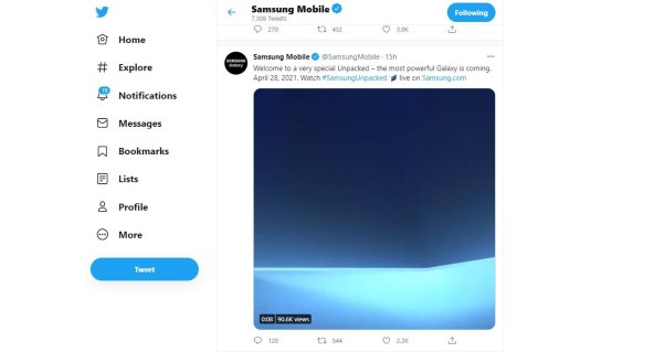 KAŽU DA ĆE TO BITI NAJJAČI GALAXY Samsung krajem travnja organizira novi Unpacked