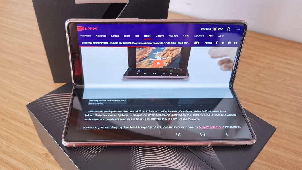 ZANIMAJU LI VAS SAVITLJIVI EKRANI? Stiže treća generacija Samsungovih preklopnih telefona