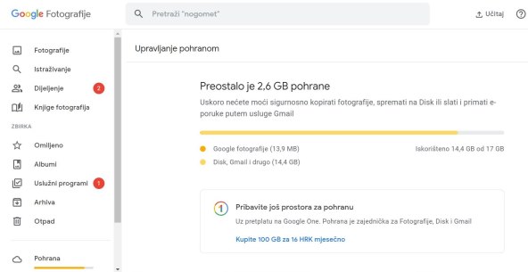 GOOGLE PHOTOS MIJENJA PRAVILA IGRE Više nije neograničeno besplatan