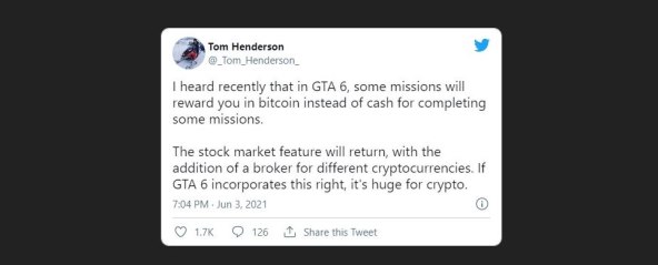 Novi Grand Theft Auto imat će opciju plaćanja kriptovalutama