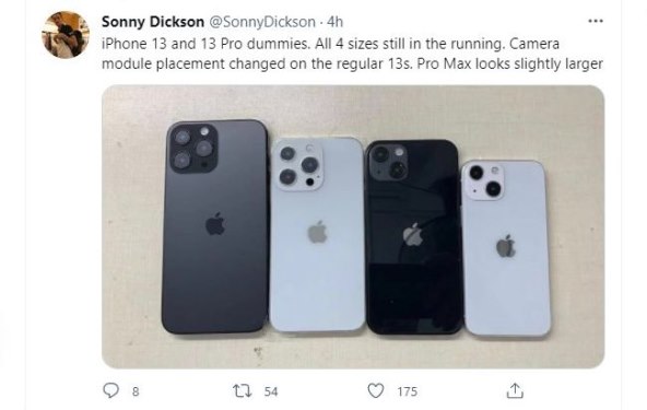 VEĆ SE PRIČA O NOVOM IPHONE 13 MODELU Ponovo će biti predstavljena 4 modela