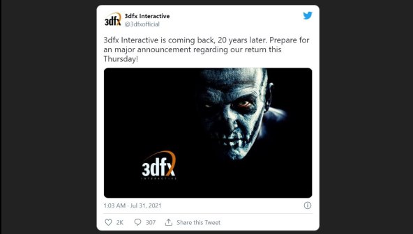 SJEĆATE LI SE KOMPANIJE 3DFX? Vraća (li) se Voodoo grafička kartica