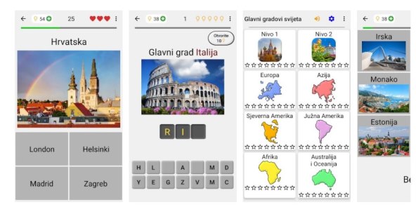 USPUT MOŽETE PROVJERITI SVOJE ZNANJE Najmanji glavni gradovi u svijetu