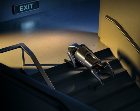 IDE 11,5 KM/H Robot pas slijedi čovjeka poput pravog psa