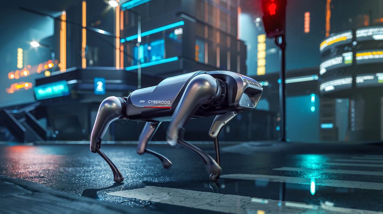 IDE 11,5 KM/H Robot pas slijedi čovjeka poput pravog psa