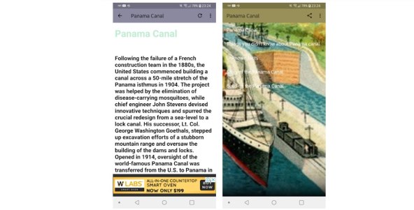PANAMSKI KANAL Kroz mobilne aplikacije upoznajte čudo od kanala