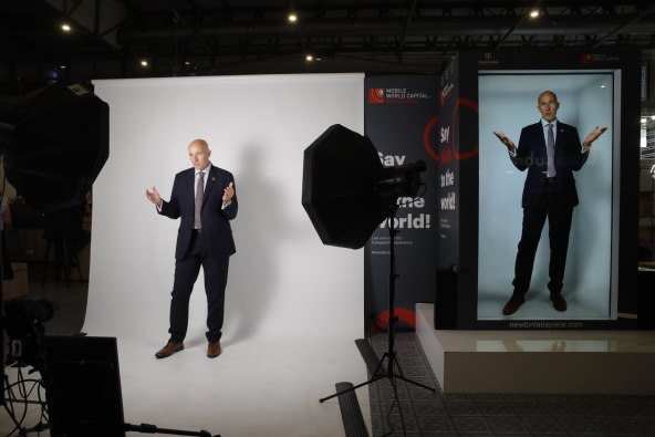 Mobile World Capital Barcelona predstavio holografski demo s 5G na MWC21