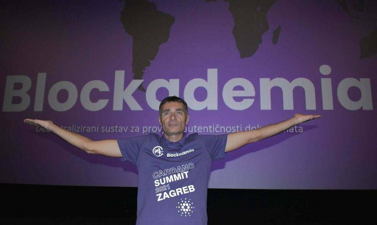 HRVATSKI STARTUP BLOCKADEMIA Prodaja tokena na Cardano blockchain ...