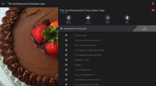 Cake recipes