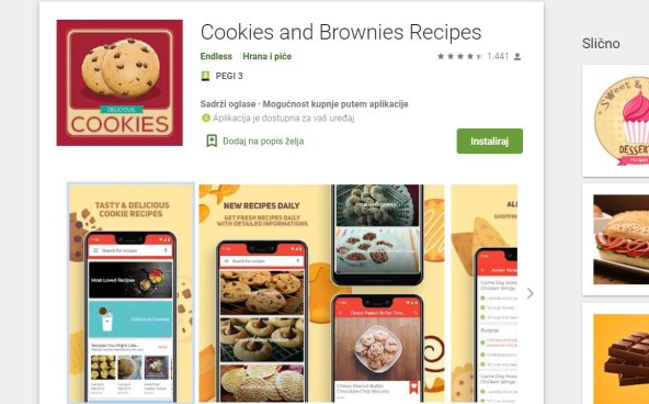 Aplikacije kolači 3